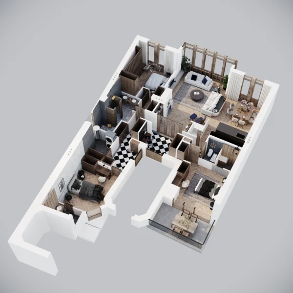 Layout render 